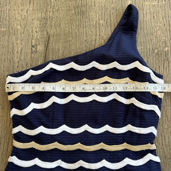 Lilly Pulitzer Tyler True Navy Dress (Size 6) - Picture 7 of 11